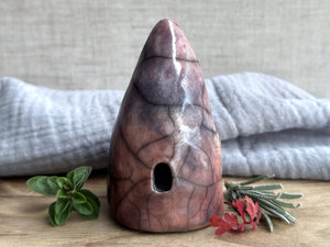 Winter cave, ceramic spirit house, fairie cottage | Shinto, shamanism, magical