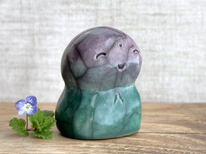 Spring woodlands Jizo guardian statue | Shinto kamidana shrine friend