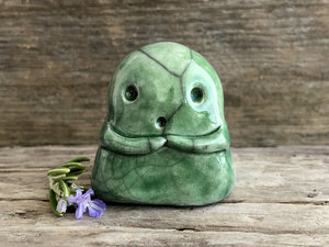 Kodama tree & nature spirit kami kawaii raku sculpture | Shinto kamidana shrine statue, Shamanism, paganism, guardian, protection