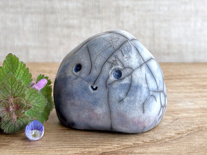 Very happy cloud friend nature spirit sculpture | Shinto shamanism statue