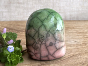 Gentle spring kodama guardian sculpture | Shinto, shamanism totem