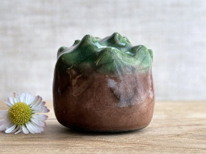 Chestnut nature spirit sculpture | Shinto, shamanism totem, autumn, fall