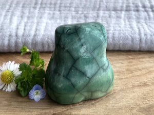 Spring frog nature spirit kami sculpture | Shinto statue, shamanism totem