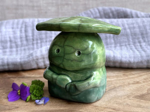 Nature guardian statue | Shinto shamanism earth spirit kami sculpture