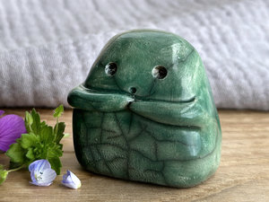 Kodama tree & nature spirit kami statue | Shinto guardian, shamanism totem sculpture