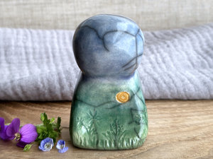 Earth spirit kami nature spirit sculpture | Shinto shamanism gaia statue