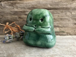 Kodama tree & nature spirit cute kami raku sculpture | kawaii Shinto kamidana shrine statue, Shamanism, paganism, guardian, protection