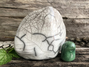 Nature forest spirit kodama kami raku shrine | Shinto shamanism pagan sculpture statue kamidana | protection, guidance, joy, rewilding