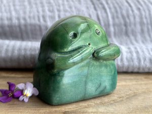 Kodama nature & tree spirit kami sculpture | Shinto guardian, shamanism totem statue