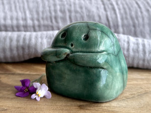 Kodama forest & tree spirit kami sculpture | Shinto guardian, shamanism totem statue