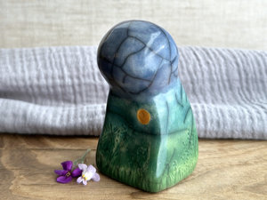 RESERVED: Earth spirit kami nature spirit sculpture | Shinto shamanism gaia statue