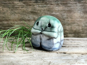 Gay pride spirit sculpture | cute LGBTQ+ queer statue, pridefren guardian
