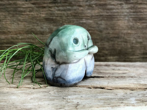 Gay pride spirit sculpture | cute LGBTQ+ queer statue, pridefren guardian