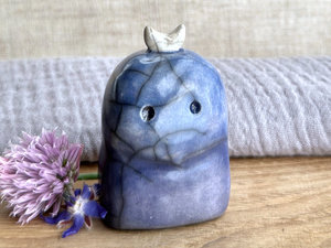 Nighttime moon nature spirit kodama guardian sculpture | Shinto, shamanism