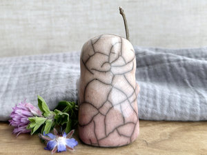 Warrior spirit earth guardian raku sculpture | Shinto shrine statue, shamanism statue