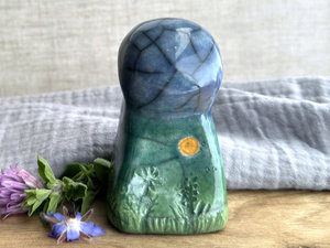 Earth spirit kami nature spirit sculpture | Shinto shamanism gaia statue