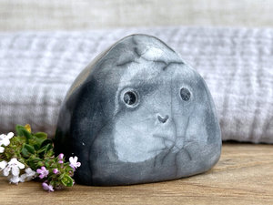 Happy cloud friend nature spirit sculpture | Shinto shamanism statue