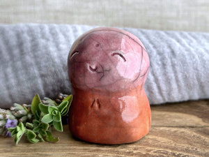 Jizo of gentle warmth guardian statue | Shinto kamidana shrine friend