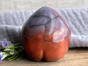 Small autumn spirit nature guardian sculpture | Shinto, shamanism statue