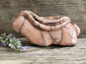 Autumn rabbit nature spirit guardian sculpture | Shinto kamidana, shamanism totem