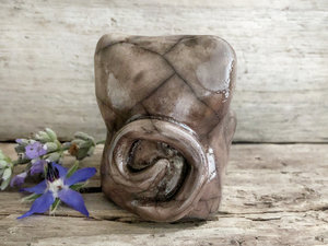 Gentle mouse nature spirit guardian sculpture | Shinto kamidana, shamanism totem