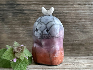 Sunrise moon nature spirit kodama guardian sculpture | Shinto, shamanism