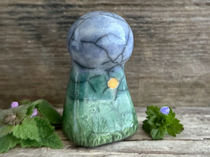 Earth spirit mother kami nature spirit sculpture | Shinto shamanism gaia statue