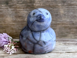 Bird of comfort nature spirit guardian sculpture | Shinto shrine, shamanism totem