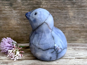Bird of comfort nature spirit guardian sculpture | Shinto shrine, shamanism totem