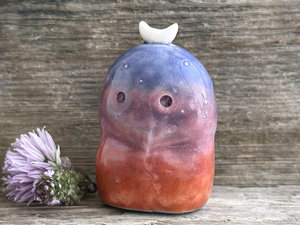 Morning star moon nature spirit kodama guardian sculpture | Shinto, shamanism
