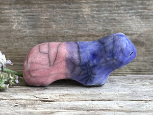 Twilight bear guardian spirit sculpture | Shinto shrine, shamanism totem