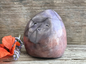 Happy woodland kami nature spirit sculpture | shamanism totem, Shinto kamidana