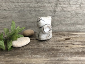 Simple raku kitten spirit cat kami | shamanism, Shinto, pagan, animal guide statue, totem, healing, peace, nature spirit