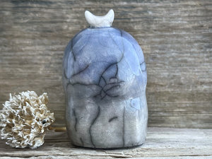 Winter morning nature spirit kodama guardian sculpture | Shinto, shamanism