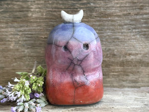 Dawn moon nature spirit kodama guardian sculpture | Shinto, shamanism