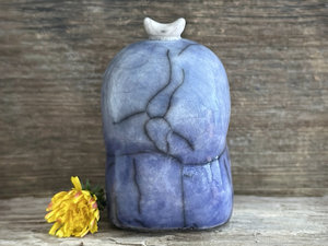 Midnight moon nature spirit kodama guardian sculpture | Shinto, shamanism