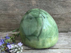 Happy nature and earth spirit elemental sculpture | Shinto shrine, shamanism totem