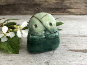 Kodama kawaii tree & nature spirit kami raku sculpture | Shinto kamidana shrine statue, Shamanism, paganism, guardian, protection
