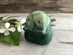 Kodama kawaii tree & nature spirit kami raku sculpture | Shinto kamidana shrine statue, Shamanism, paganism, guardian, protection