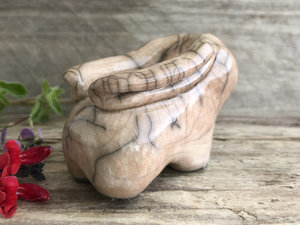 Sweet rabbit nature spirit raku sculpture | Shinto kamidana shrine, paganism, shamanism | protection, bunny, healer, guardian