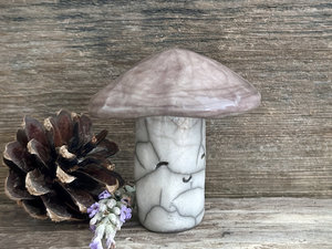 RESERVED: Mushroom kami nature spirit sculpture | autumn, fall, forestcore decoration