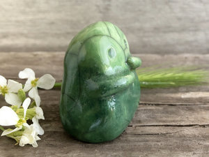 Kodama kawaii tree spirit nature kami raku sculpture | Shinto kamidana shrine statue, Shamanism, paganism, guardian, protection