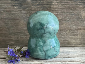 Winter forest Jizo guardian statue | Shinto kamidana shrine friend