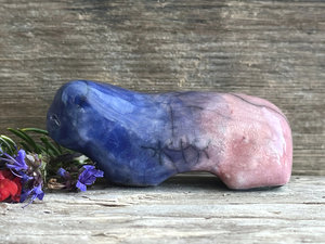 Twilight bear guardian spirit sculpture | Shinto shrine, shamanism totem