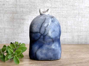 Nighttime moon nature spirit kodama guardian sculpture | Shinto, shamanism