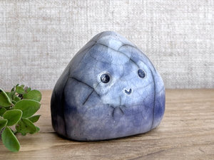 Very happy cloud friend nature spirit sculpture | Shinto shamanism statue