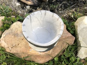 Raku prayer bowl for shrine, offering, wish, or intention | ceremony, Shinto, shamanism, pagan altar or shrine | sacred sculpture healing