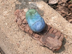 Child of the sea on driftwood, water ocean elemental kami nature spirit | Shinto shrine, Shamanism, pagan raku statue | rewilding