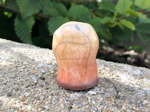 Autumn spirit kami earth goddess raku statue for Halloween, Samhain | fall decoration, pagan, Waldorf nature table, Shinto kamidana shrine