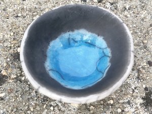 Little raku offering bowl for prayer, shrine, altar, ceremony, wishing, intention | Shinto, shamanism, pagan | sacred sculpture